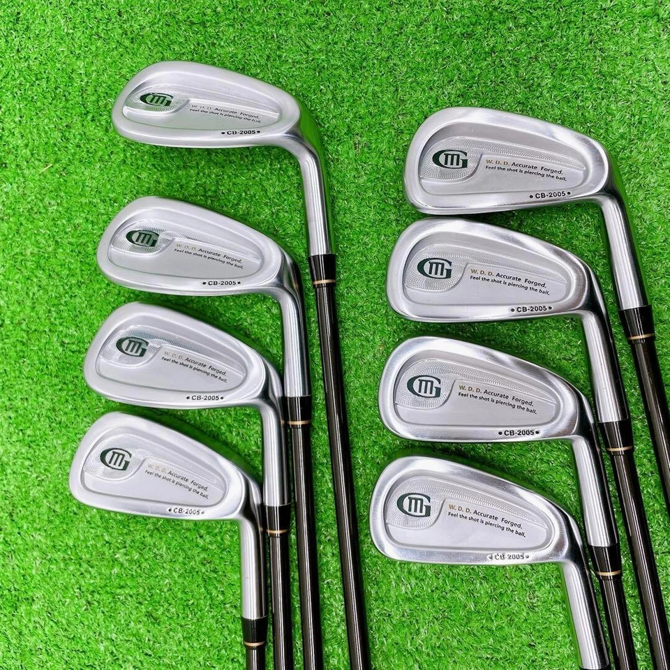 MINT MIURA GIKEN CB-2005 8pcs Iron Set 3-9/PW Flex-R Graphite Collection 6080 - Image 2 of 4