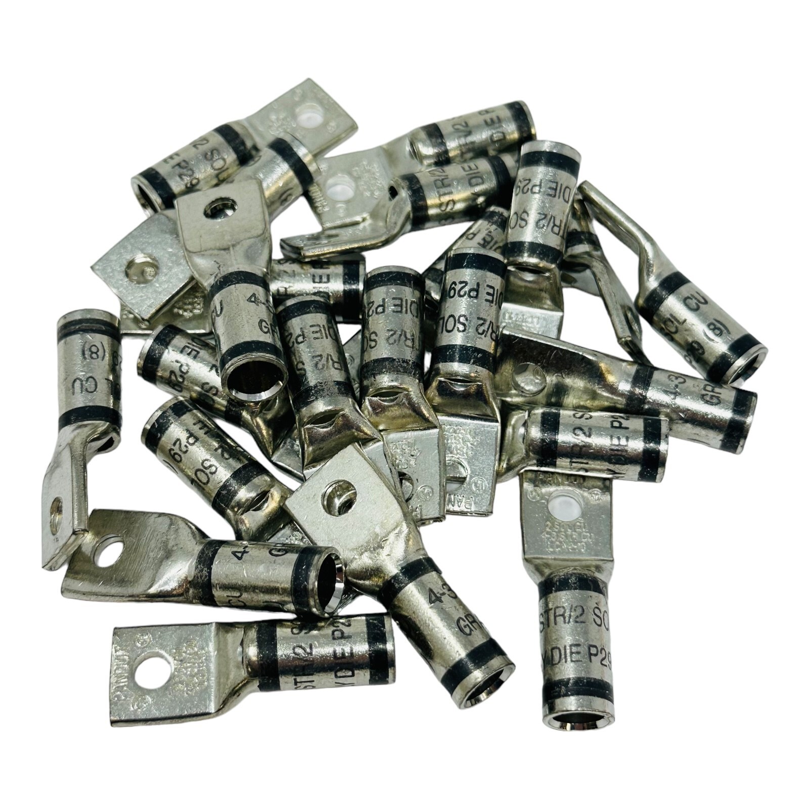 PANDUIT LCA4-10-L TERMINAL COMPRESSION LUG 2Awg NEW/UNUSED SURPLUS
