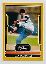 2023 Panini Three & Two JUAN MARICHAL Gold Base #/25 Giants SP