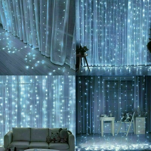 Ramadan LED Curtain Fairy Lights String Lights Eid Mubarak Islam Muslim Decor UK - Picture 5 of 19