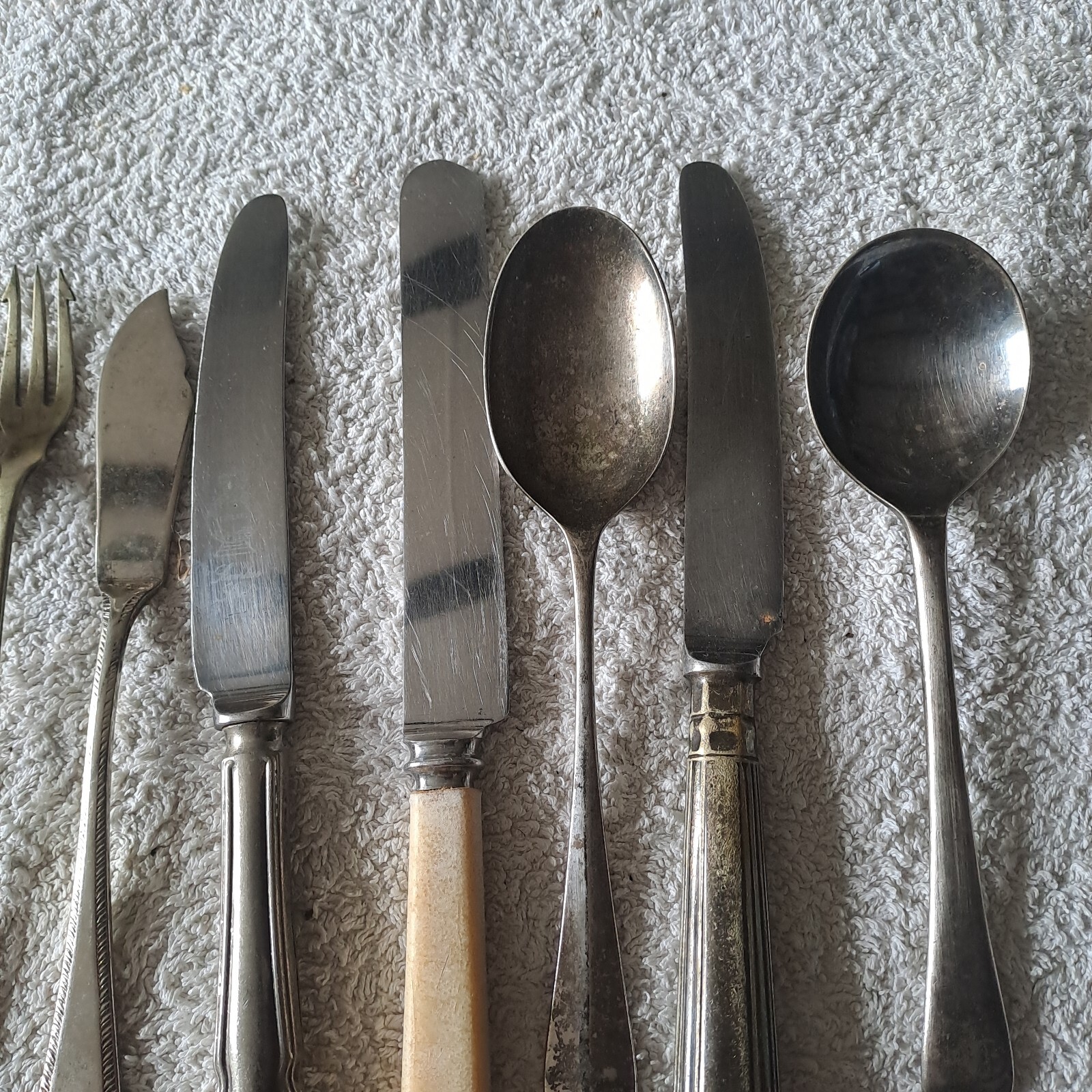 Job Lot Vintage Stainless Steel & EPNS Cutlery Retro Sheffield England