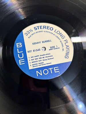 Kenny Burrell - ANDY WARHOL COVER!!! - Stereo LP - Blue Note