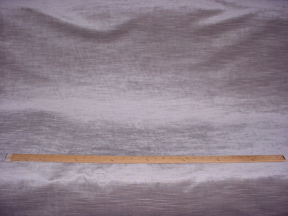 1-5/8Y Robert Allen 260227 Percussion Metallic Silver  Drapery Upholstery Fabric - Image 3 of 4