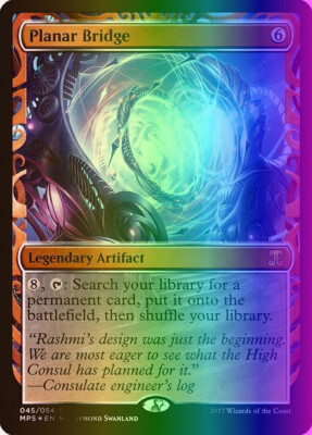 MTG Magic the Gathering Planar Bridge (45/54) Kaladesh Inventions LP FOIL
