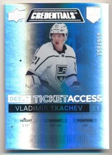 VLADIMIR TKACHEV #69 2021-22 UD Credentials DEBUT TICKET ACCESS RC 758/999 KINGS