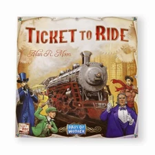Days of Wonder Ticket To Ride by Alan R Moon Train Adventure Board Game Complete