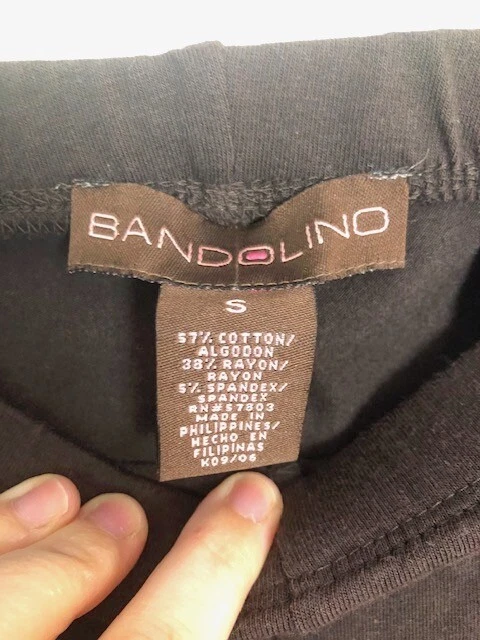 Bandolino Leggings Women's Size S Brown Pants Size S EUC - Image 3 of 4