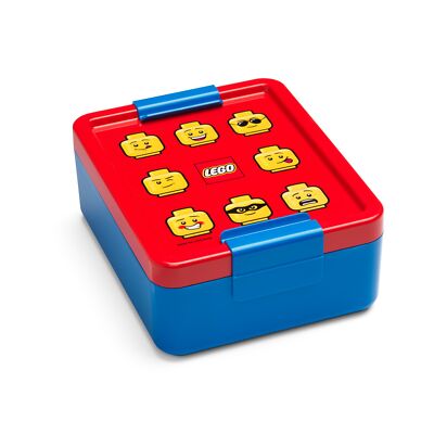 LEGO Storage Products: 40520001 Snack Box with Red Top and Blue Body NEW
