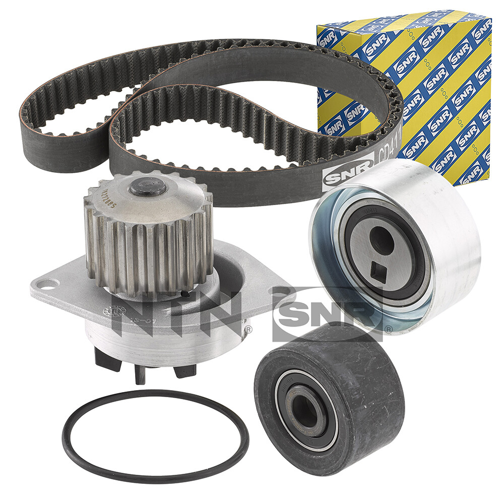 Kit de distribution SNR KDP459.130 avec pompe pour entretien périodique des 120000 km