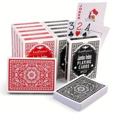 Baraja De Póker Gigante – Cartas XXL 4 Veces Más Grandes Que Las Estándar, De 17x12 Cm, Con Doble Papel De Cobre Para Máxima Durabilidad Y Visibilidad
