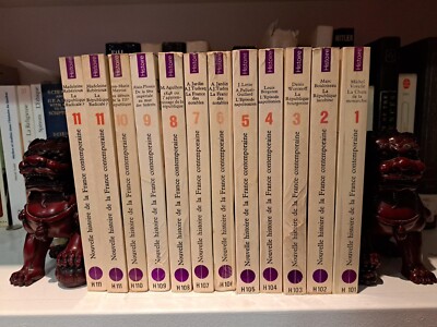 Rare 11 vol. ''Nouvelle Histoire de la France Contemporaine'', ed. du Seuil, 1975