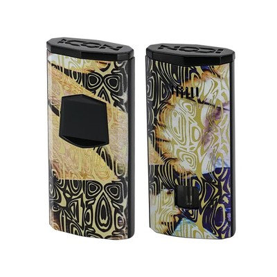 Vector Icon IV Flat Torch Gold Navy Blue Waves - VECTOR ICON IV UV 10