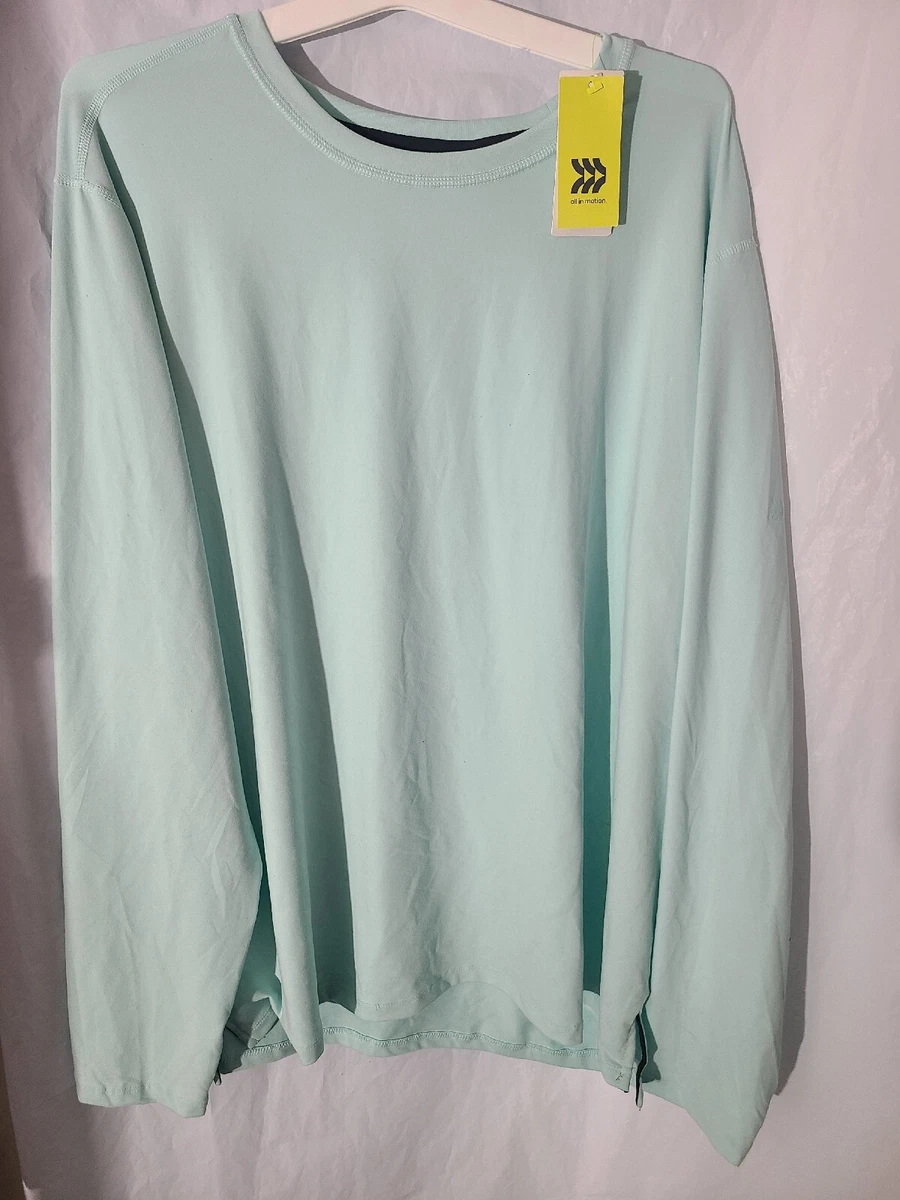 mint green long sleeve t shirt
