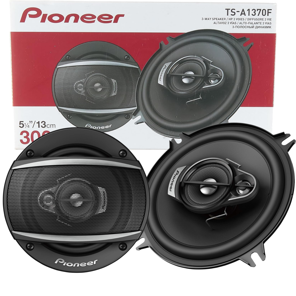 Pioneer TS-A1370F 300W 13cm 3-Way Coaxial System for sale online