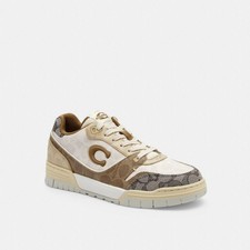 Coach Soho Sneakers in Mixed Signature CAQ23 L38 Women SZ