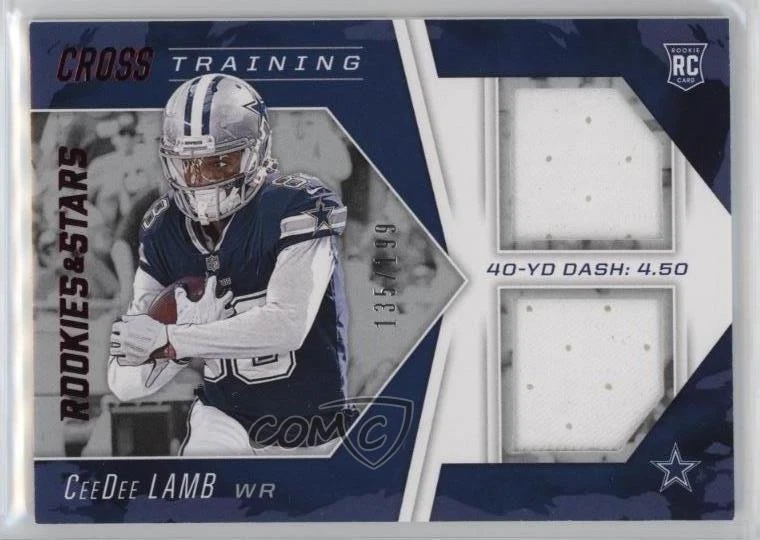 CeeDee Lamb Panini Rookies & Stars Cross Training Relics #CTCL Base