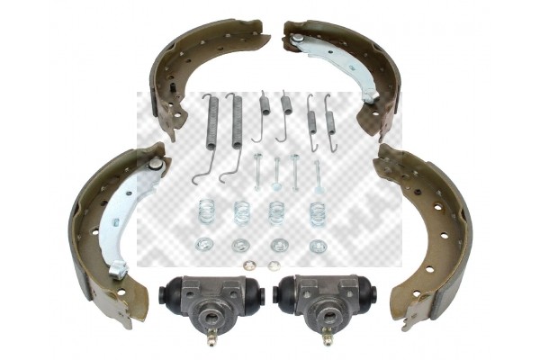 Bremsbackensatz Hinten FüR Renault Clio II Mio II Lutecia II Twingo I 1998-2007-image