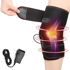 Knee Heating Pad 3 Adjustable Heat Vibration Knee Massager No Battery Heated