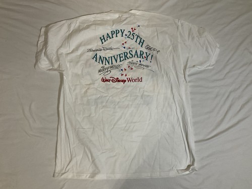 Vintage 1996 Walt Disney World 25th anniversary adult XXL T-shirt￼90S by Disney, Size XXL, $75 - Photo 12
