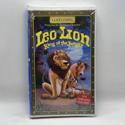 Leo the Lion: King of the Jungle - New Sealed! VHS 1995 Goodtimes Video Tape HTF