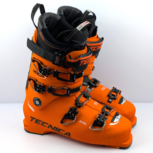 Tecnica Mach1 MV 130 Men's Alpine Ski Boots Icon Orange Size 30.5 - M US 12.5