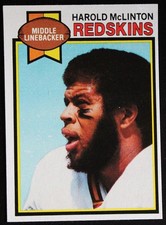 1979 Topps Harold McLinton #111 Washington Redskins Commanders NFL Football Card
