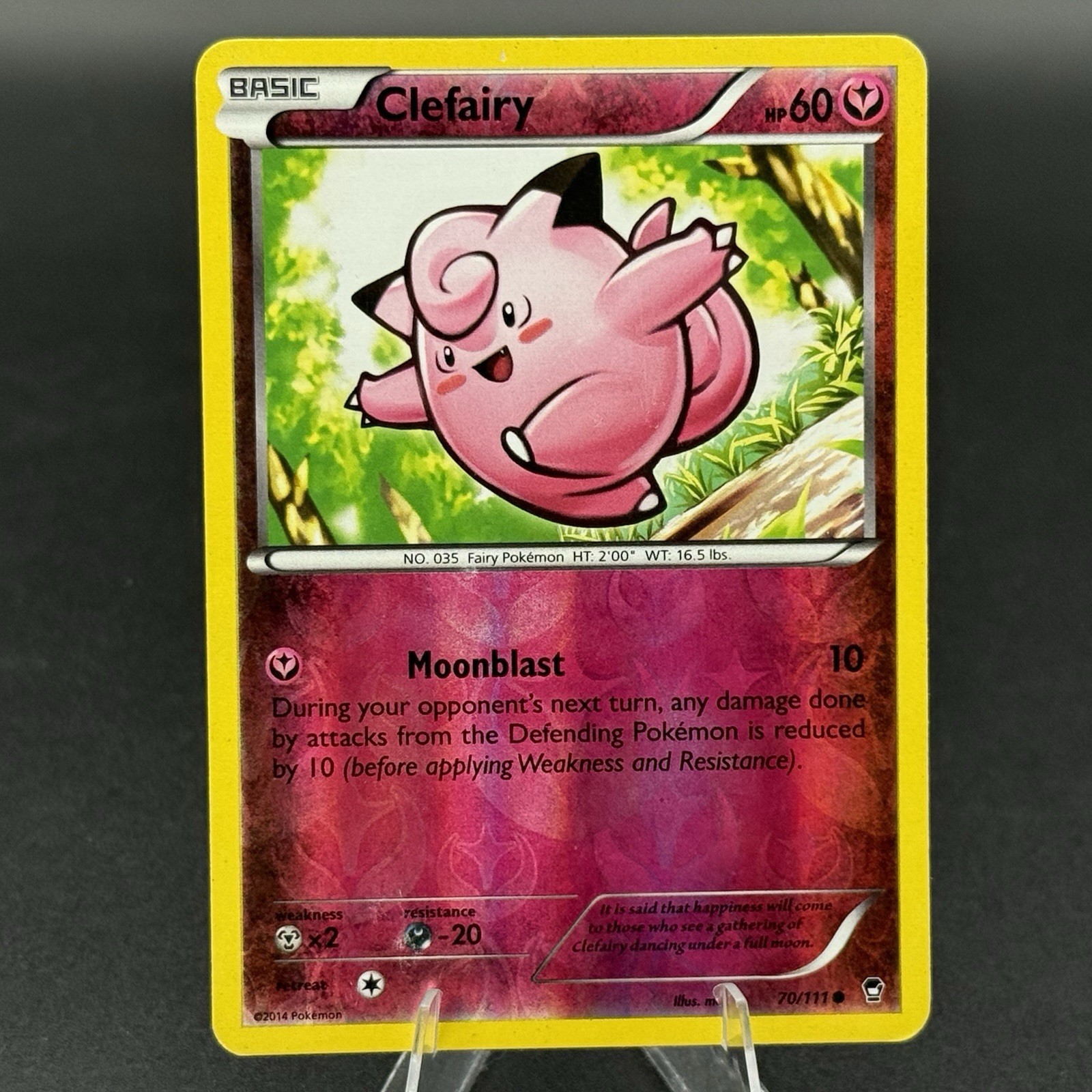 Clefairy - 70/111 - Reverse Holo - XY: Furious Fists - Pokémon