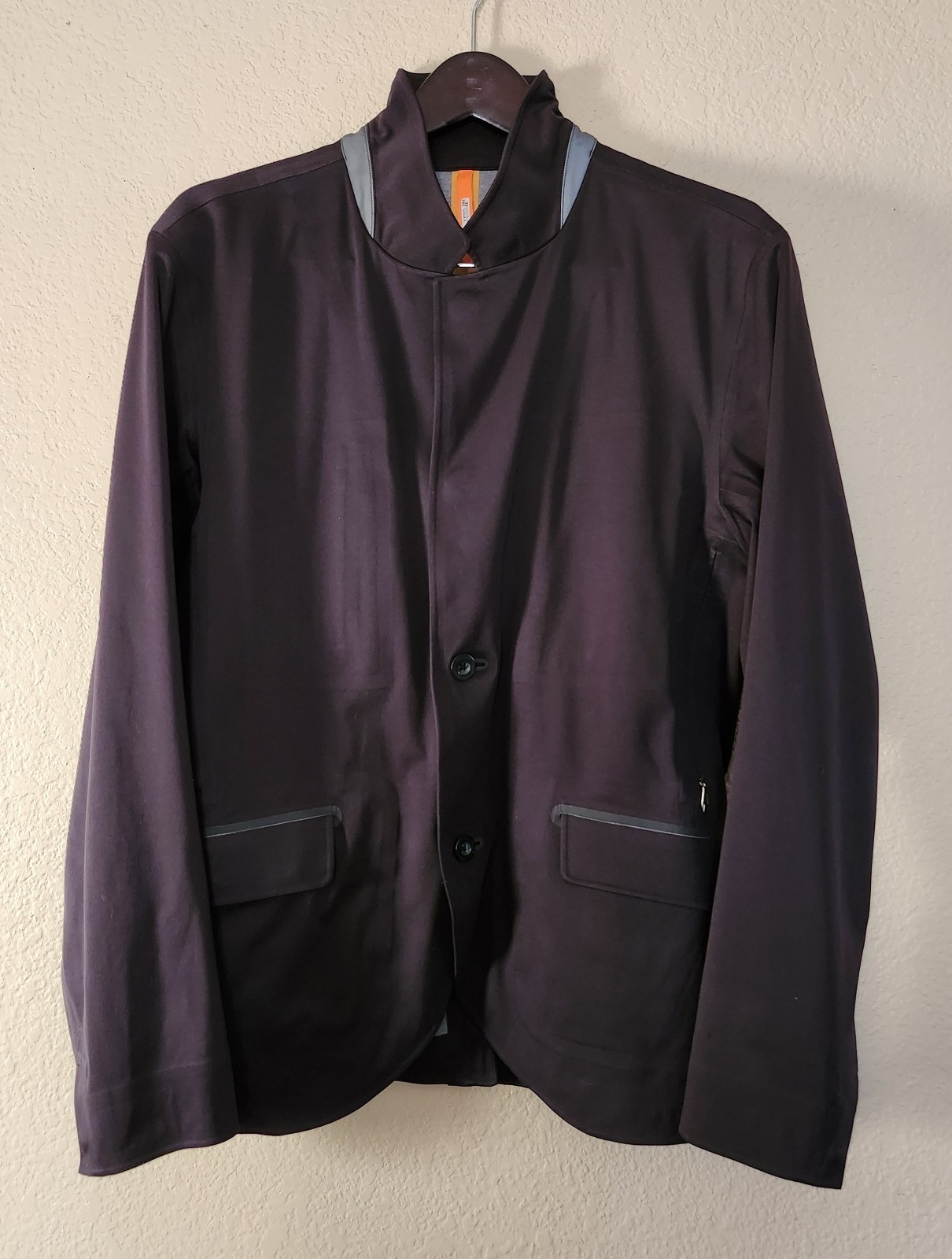 Lululemon Outer Blazer Softshell Black Reflective… - image 3