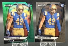 2025 Panini Prizm Draft Picks ~ Carson Schwesinger Green Prizm #137 ~ Def. ROY
