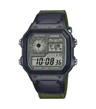 Orologio Multifunzione Casio AE-1200WHUB-3AVEF  WR 10ATM - Listino 49,90 euro