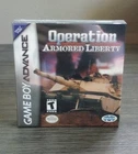 Operation Armored Liberty GBA Brand New Free Shipping