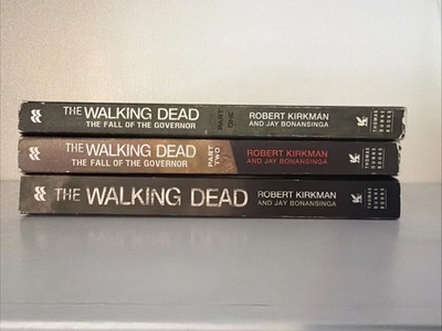 The Walking Dead Novels Lot 3 Books Kirkman Rise Fall Governor PB