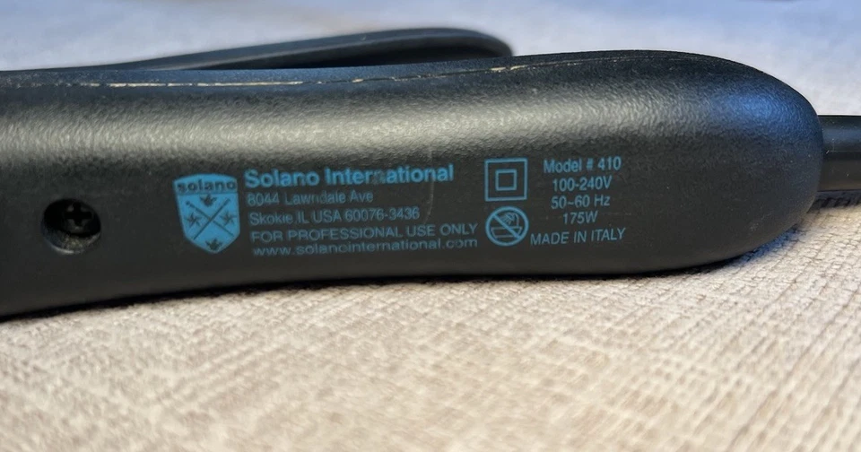 "Colección de cerámica de zafiro SOLANO grado profesional 1"" titanio" Foto 4 de 4