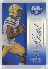 2014 Totally Certified Rookie Signatures Mirror Blue 10/10 Rajion Neal Auto 0pm