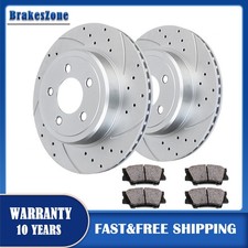 Front Brake Rotors and Pads for Dodge Charger...
