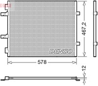 Kondensator Klimaanlage Denso DCN20042 FüR X83 Vivaro Renault Opel Trafic Bus 2
