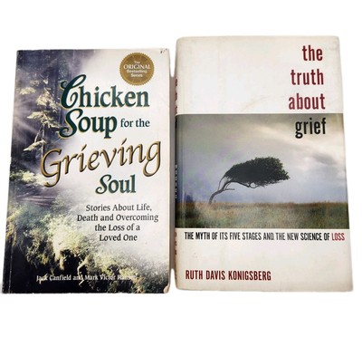 Chicken Soup for the Grieving Soul Lot of 2 Books Comforting Truth About Grief 
