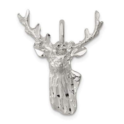 Sterling Silber Hirschkopf Bettelkette Damen