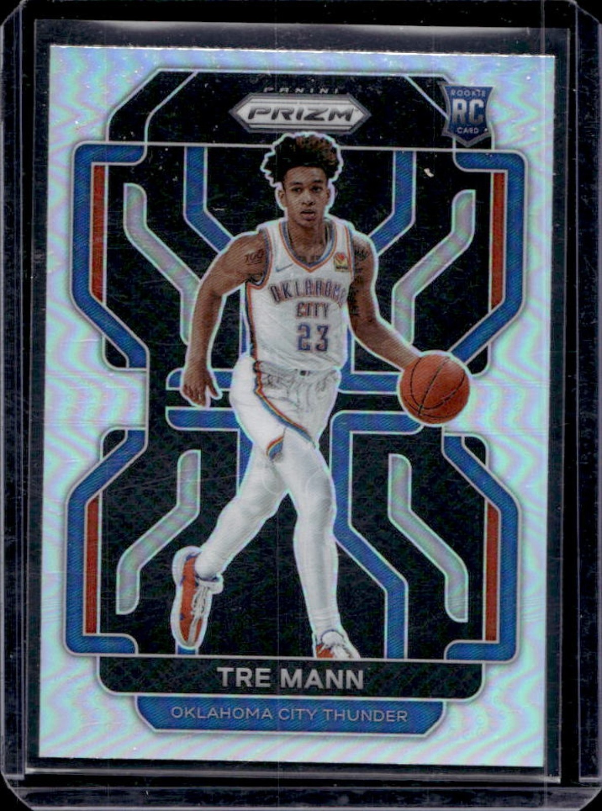 2021-22 Prizm Tre Mann RC Silver Rookie #274 Thunder