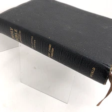 Holy Bible KVJ Self Pronouncing Red Letter References World Publishing NO DATE