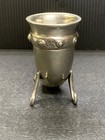Vintage Norwegian Pewter Viking Horn Cornucopia Shot Glass 3"x 4"  "95% TN" mark — photo 6