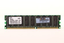 Samsung 512MB PC-3200 DDR-400 ECC Unbuffered Server Memory P/N: M381L6423ETM-CC4