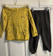 Boys Carter  s Hoodie And Pants Set Size 4T 2pc 