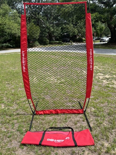 PowerNet I-Screen Pitching Protection Net for Softball or Baseball includes Bag!