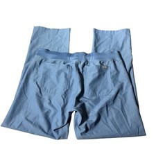 FIGS Technical Collection Livingston Scrub Pants Sz L Light Blue Straight T21003
