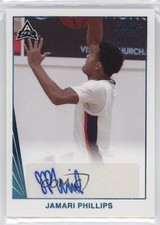 2021-22 Leaf Memories 1990 Base Platinum 31/99 Jamari Phillips #BA-JP2 Auto 0r2b