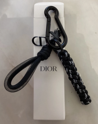 DIOR KEY RING CHAIN with CD LOGO and Bee New in Box | eBay