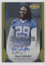 2017 Certified Potential Signatures Mirror Gold 10/25 Malik Hooker Auto 1x9