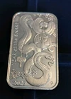 1oz Silver 2025 Year Of The Snake Asahi Refining 999 Silver Bar