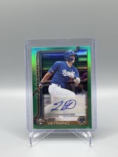 2025 Topps Pro Debut - Joe Vetrano #PD-63 Green Foil Autographs /99 (AU, RC)